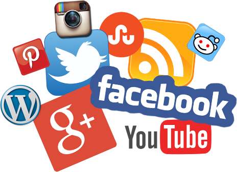 Online Marketing Clipart Transparent - Youtube (464x336)