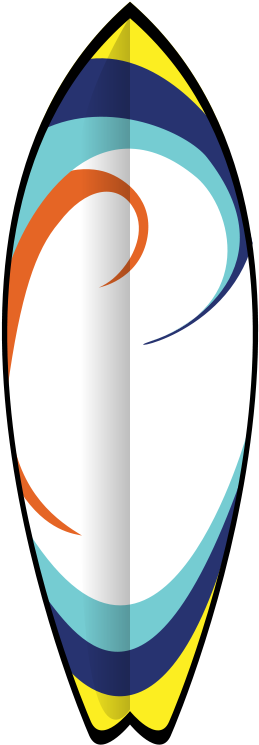 Surfboard Clipart - Clip Art (800x800)