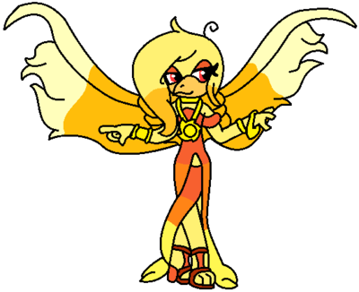 Divya The Phoenix By Roninhunt0987 - Divya The Phoenix By Roninhunt0987 (400x326)