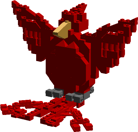 “in Greek Mythology, A Phoenix Is A Long-lived Bird - Lego Ideas (1122x600)