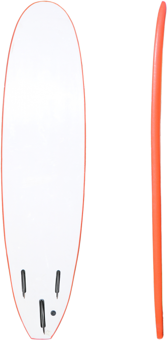 Softline Soft Surfboard Red - Skimboarding (450x730)