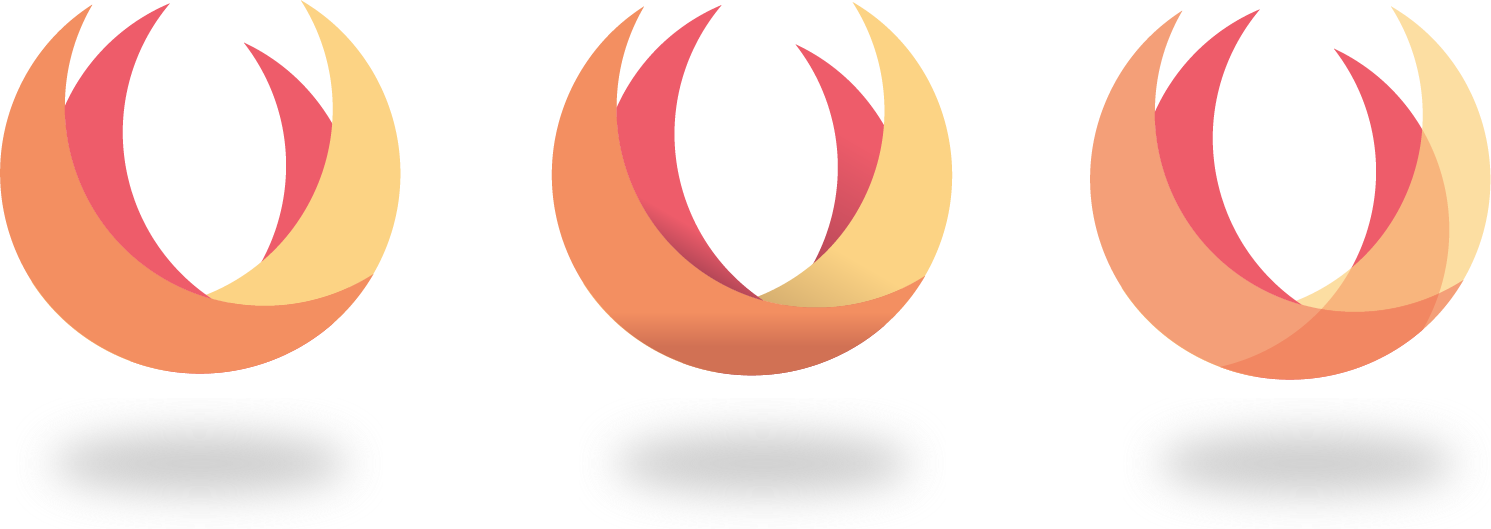 This "phoenix" Logo Represents Those Feelings That - Circle (1491x529)