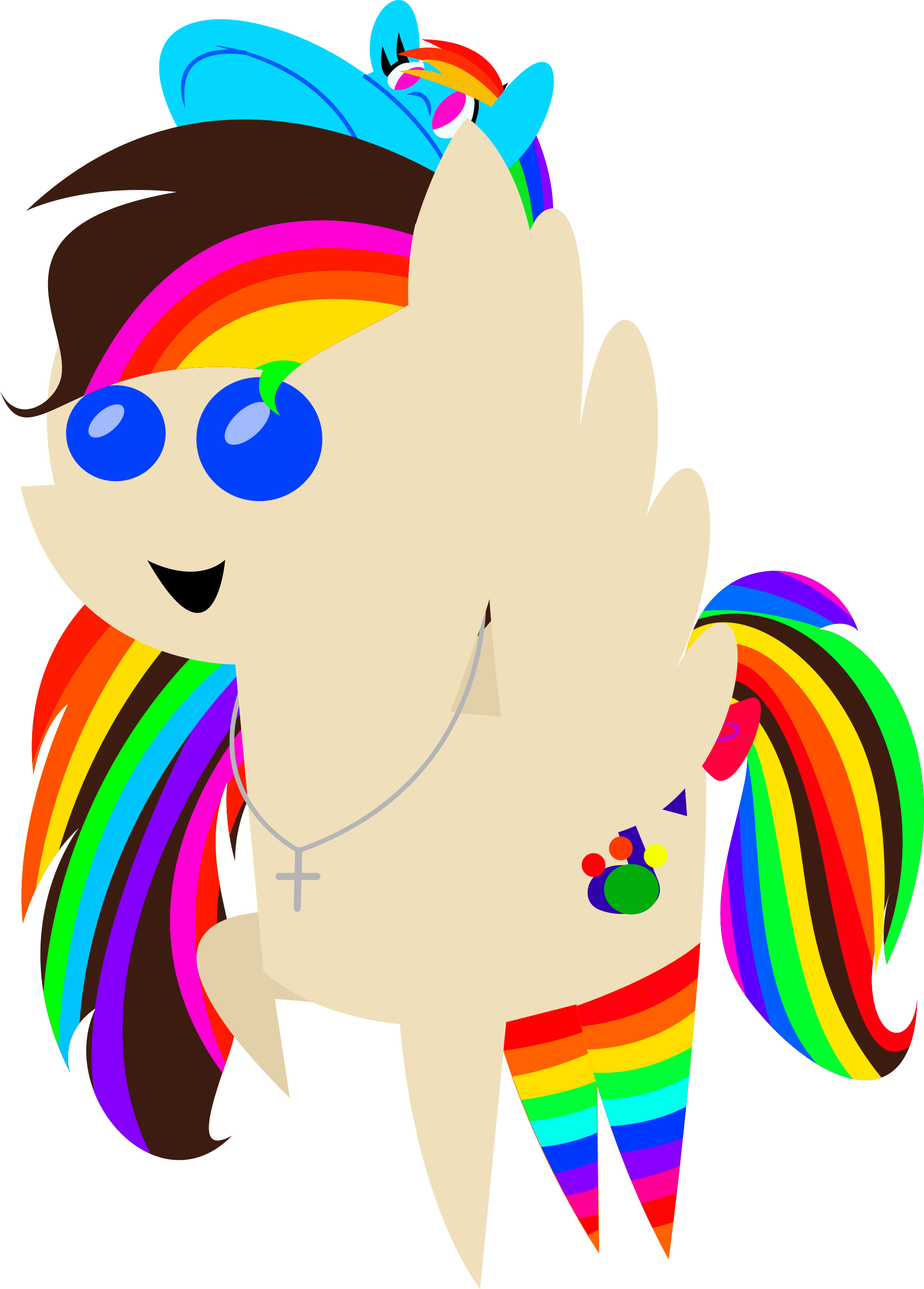 Happy Birthday, Cartoon Cat By Xhalesx - Happy Birthday, Cartoon Cat By Xhalesx (1961x2735)