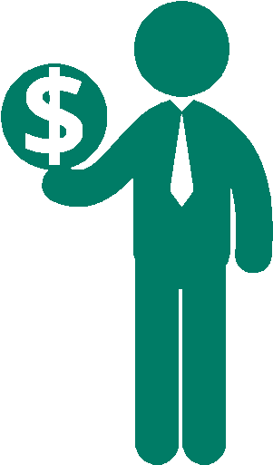 Icon - Business Man Stick Man (512x512)