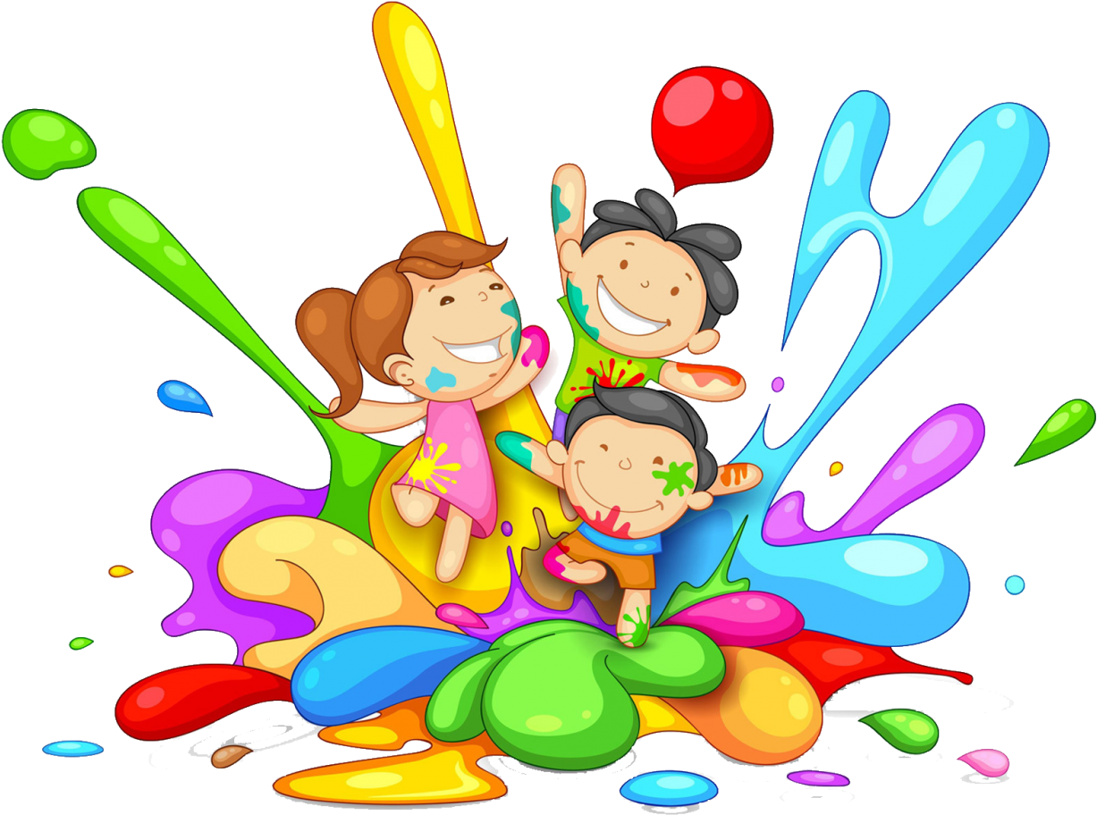 Desktop Wallpaper Child Clip Art - Happy Holi Animated Gif (1500x938)