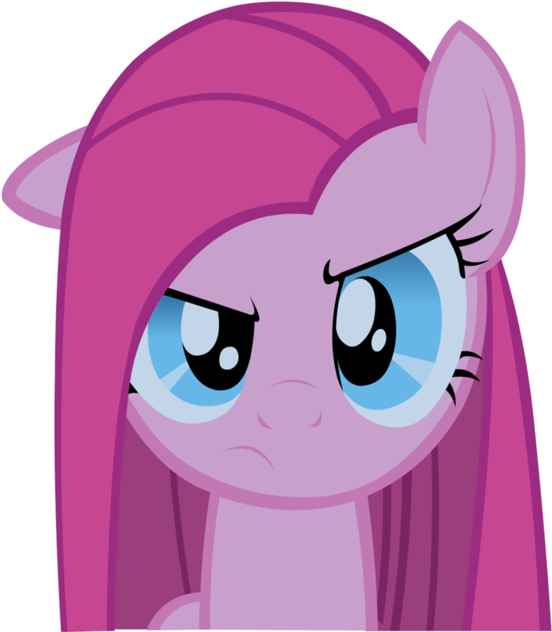 Serious Pinkie Pie By Chir-miru - Pinkamena Diane Pie Face (847x944)