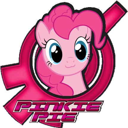 Pinkie Pie Face Badge V2 By 10networks - My Little Pony: Friendship Is Magic (436x440)