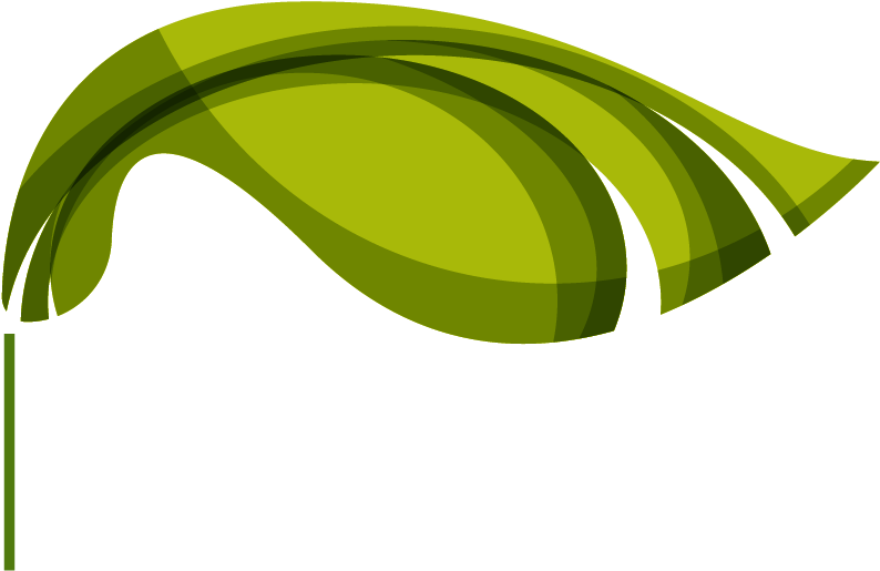 Vireo Clipart Transparent - Logo Green Space (877x563)