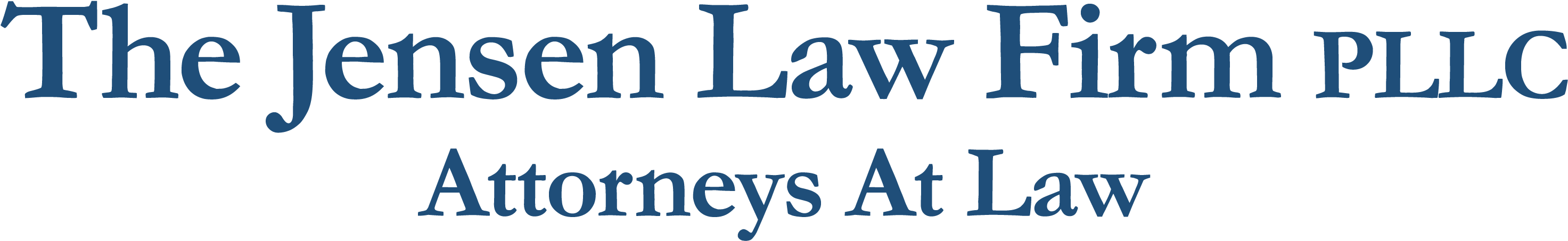 Jensen & Jensen Attorneys At Law - Law Firm (3007x551)