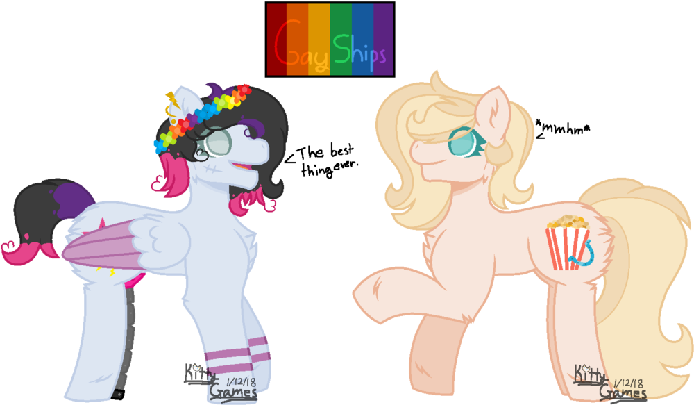Gay Ships Yas By Kittygames By Kittygames0w0 - Digital Art (1024x593)