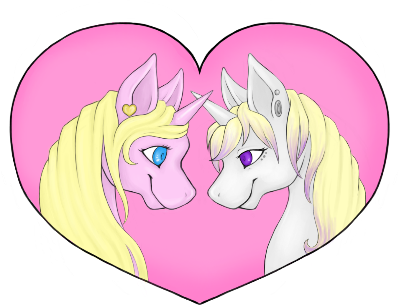 Gay Ponies - Cartoon (1470x1081)