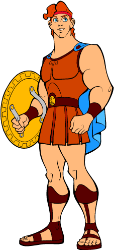 Hercules Clip Art Hercules005 - Hercules Clip Art (261x500)
