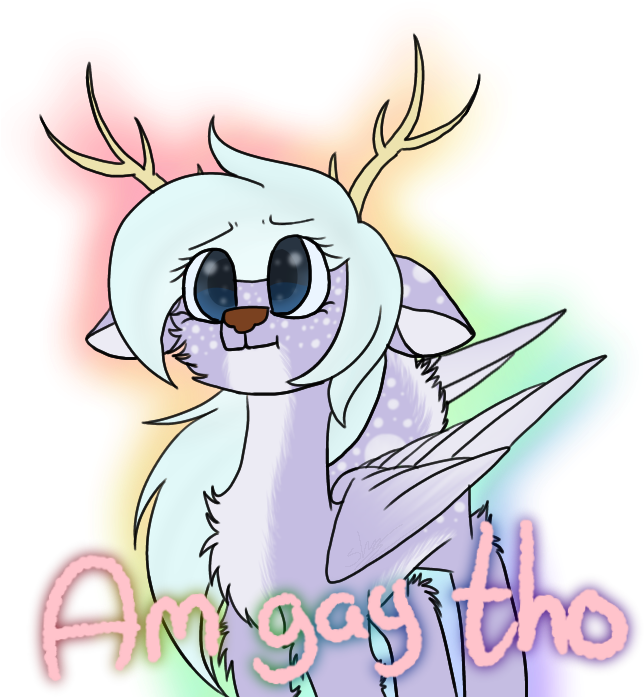 Am Gay Tho By Hail Lesbian Jesus - Cartoon (669x733)