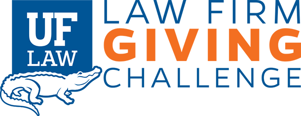 2017-2018 Law Firm Giving Challenge - Uf Law Logo (610x236)