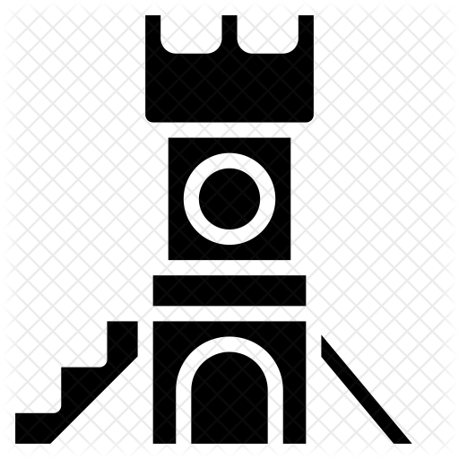 Amusement Ride Icon - Playground Slide (512x512)