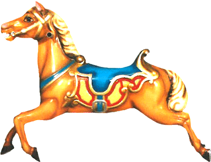 Junior Carousel Horses For Sale - Carousel Horse Png (525x390)
