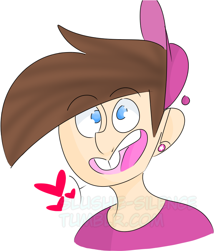 The Fairly Oddparents Timmy Turner My Art I Love My - Cartoon (1000x1000)