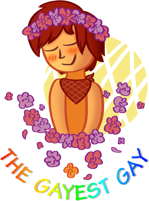 The Gayest Gay By Poma Is Here - Illustration (600x750)