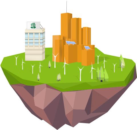 Building Land - Building (499x474)