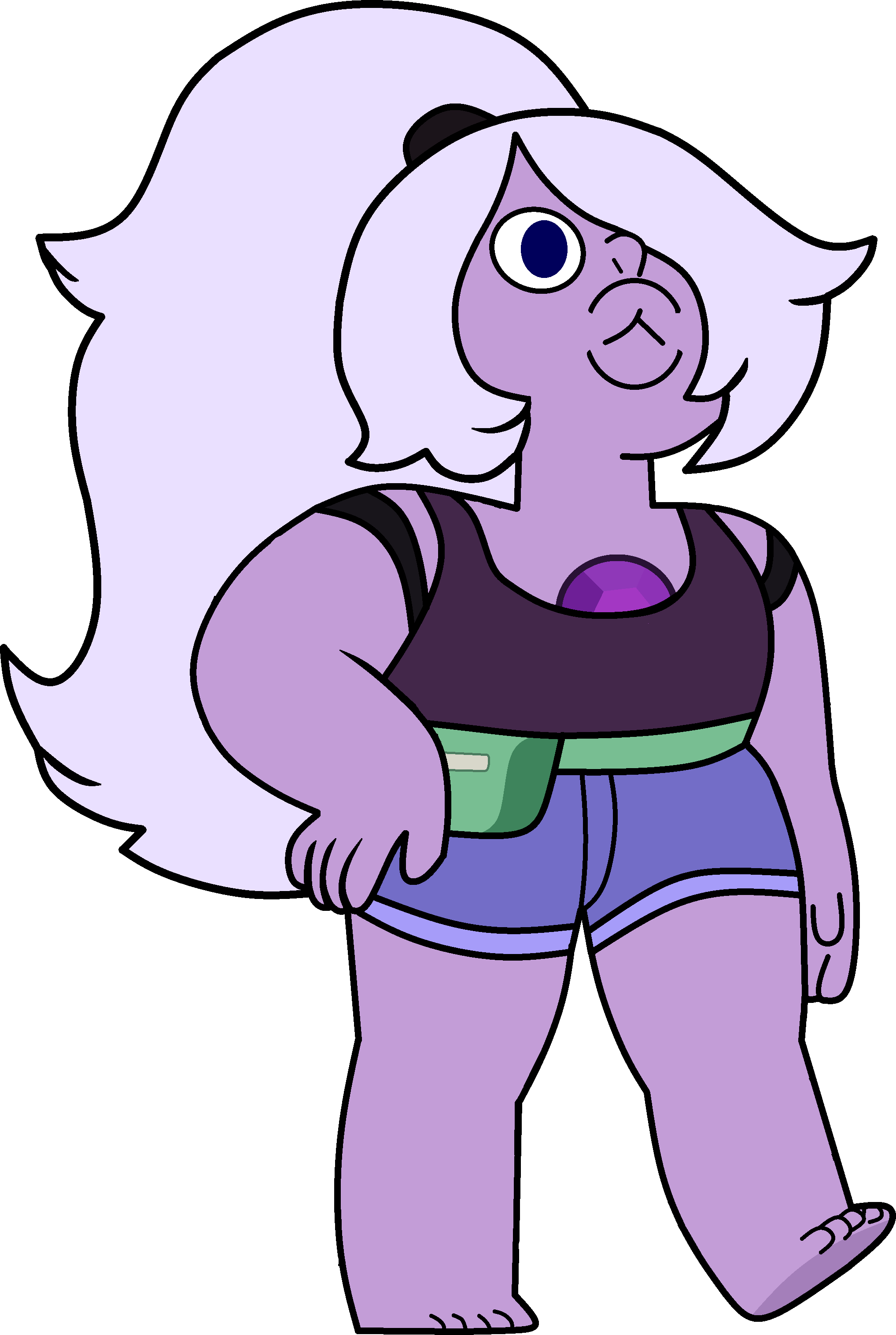 Beachwear - Amethys Steven Universe (2035x3031)