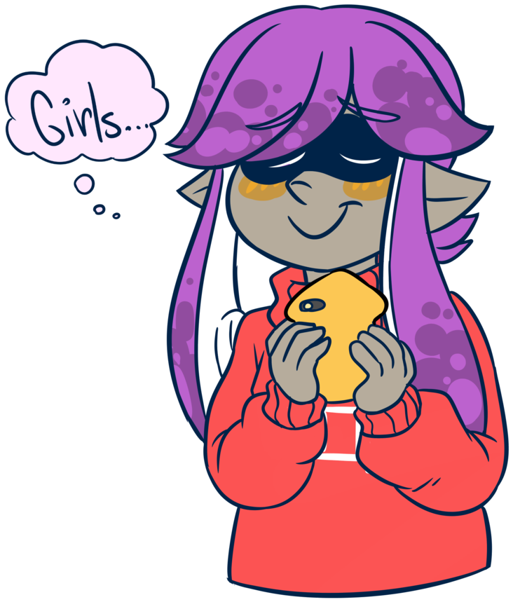 Gay Squid Child By Snaximation - Digital Art (800x901)