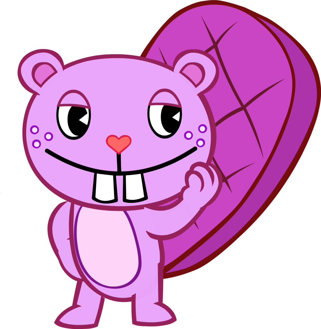 Sexy Buck Teeth Purple Gay Beaver By Nemaohtf - Sexy Happy Tree Friends (1024x1048)