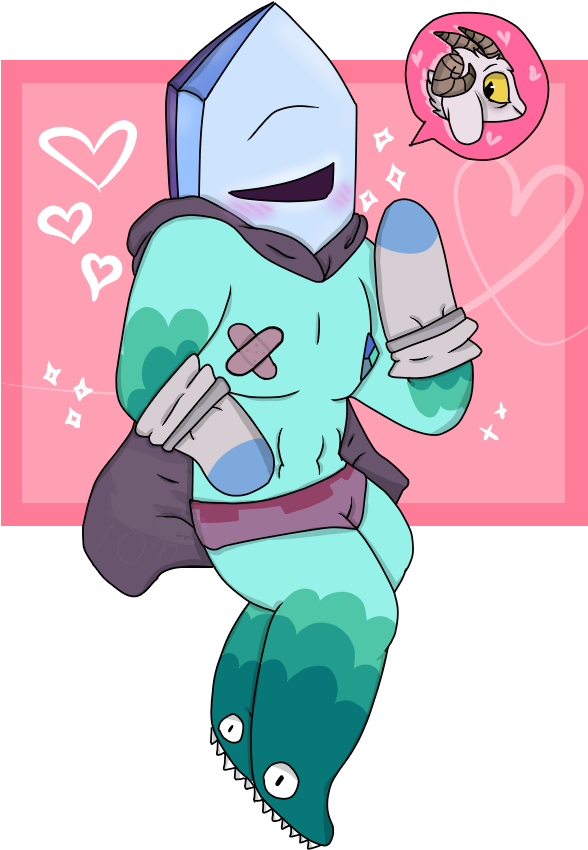 Gay Crystal Dude By Pink-doggo - Cartoon (696x918)