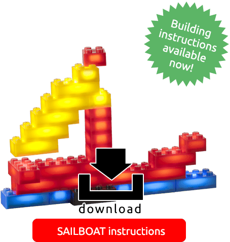 Download The Building Instructions In Pdf Format - Light Stax Basic Building Kit (500x500)