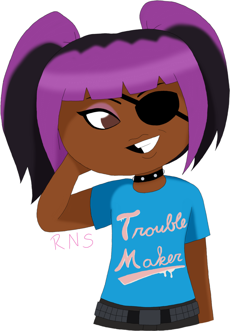 Brandi The Troublemaker By Raynbowznstuff Mysims - Cartoon (1024x1197)