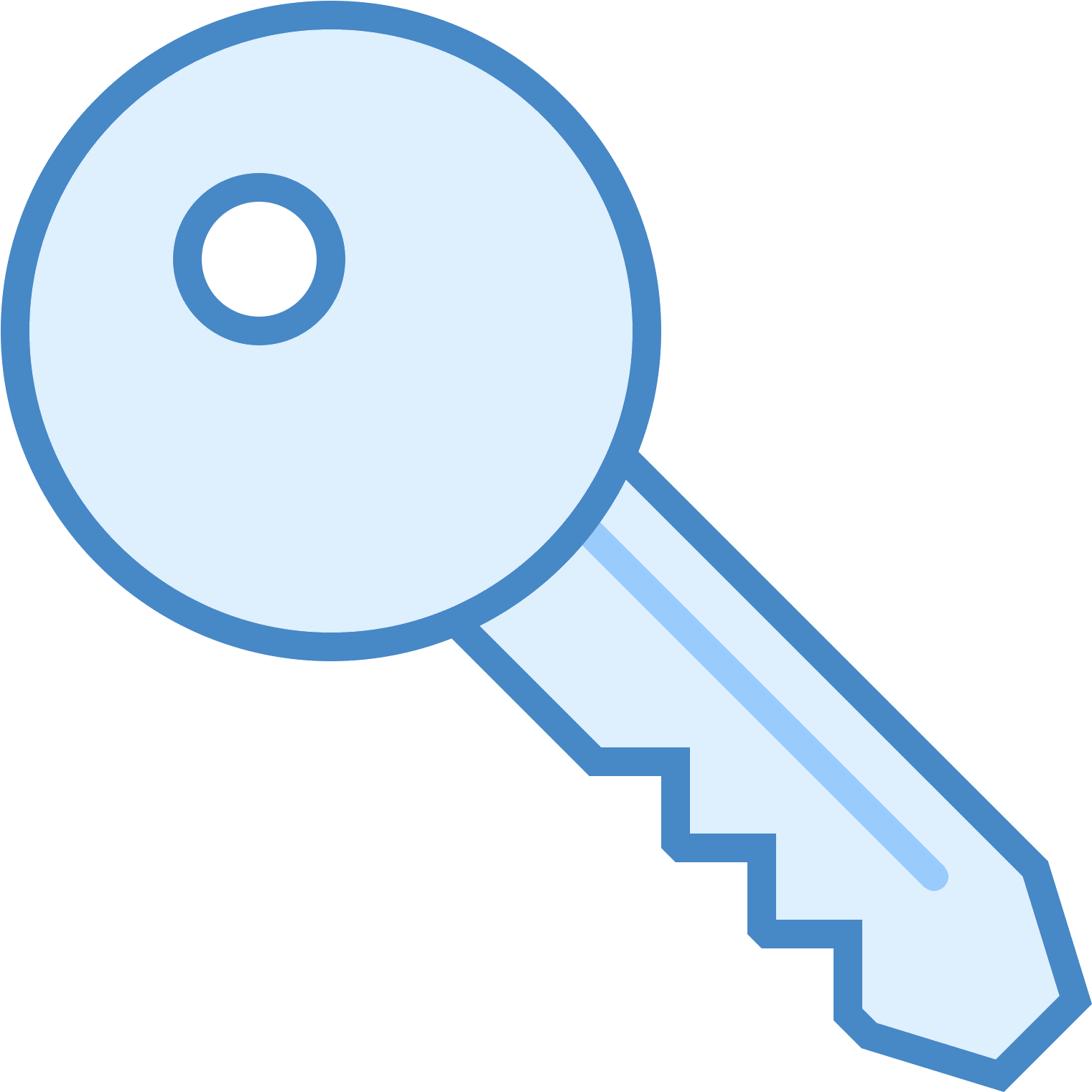 Key 2 Icon - Icon (1600x1600)