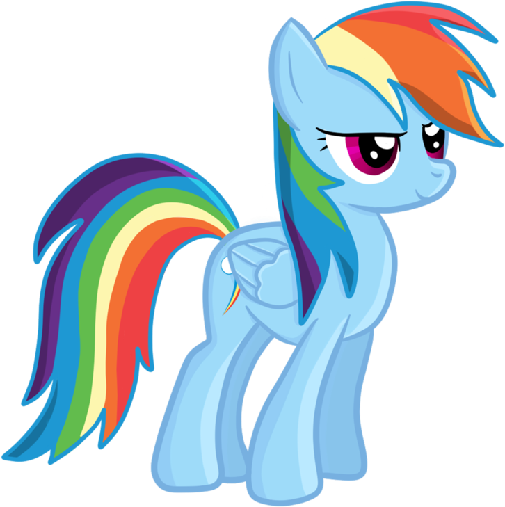 Rainbow - Drawing Of Rainbow Dash (937x852)