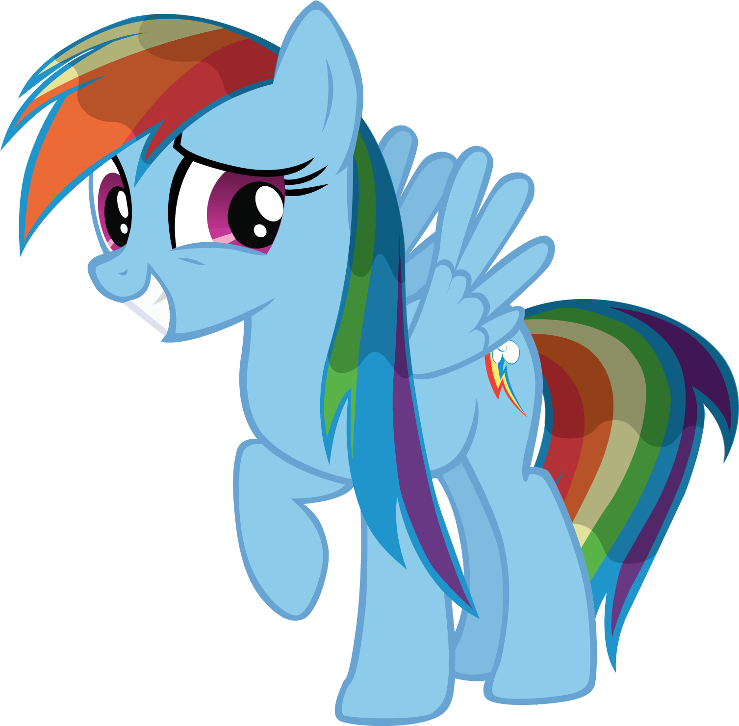 Wet By Ocarina0ftimelord Rainbow Dash - Rainbow Dash Stoned My Little Pony (1700x1500)
