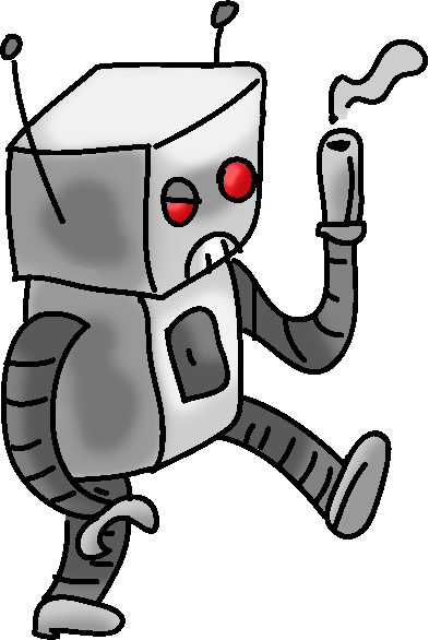 Bad Robot By Teletubprod - Cartoon (393x586)