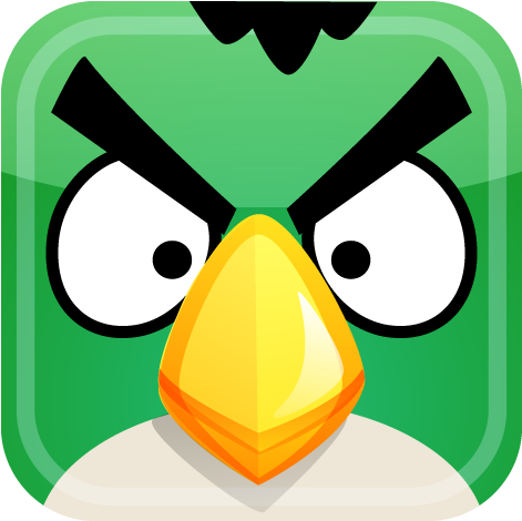 Green Bird Icon - Angry Birds Green Bird Png (512x512)