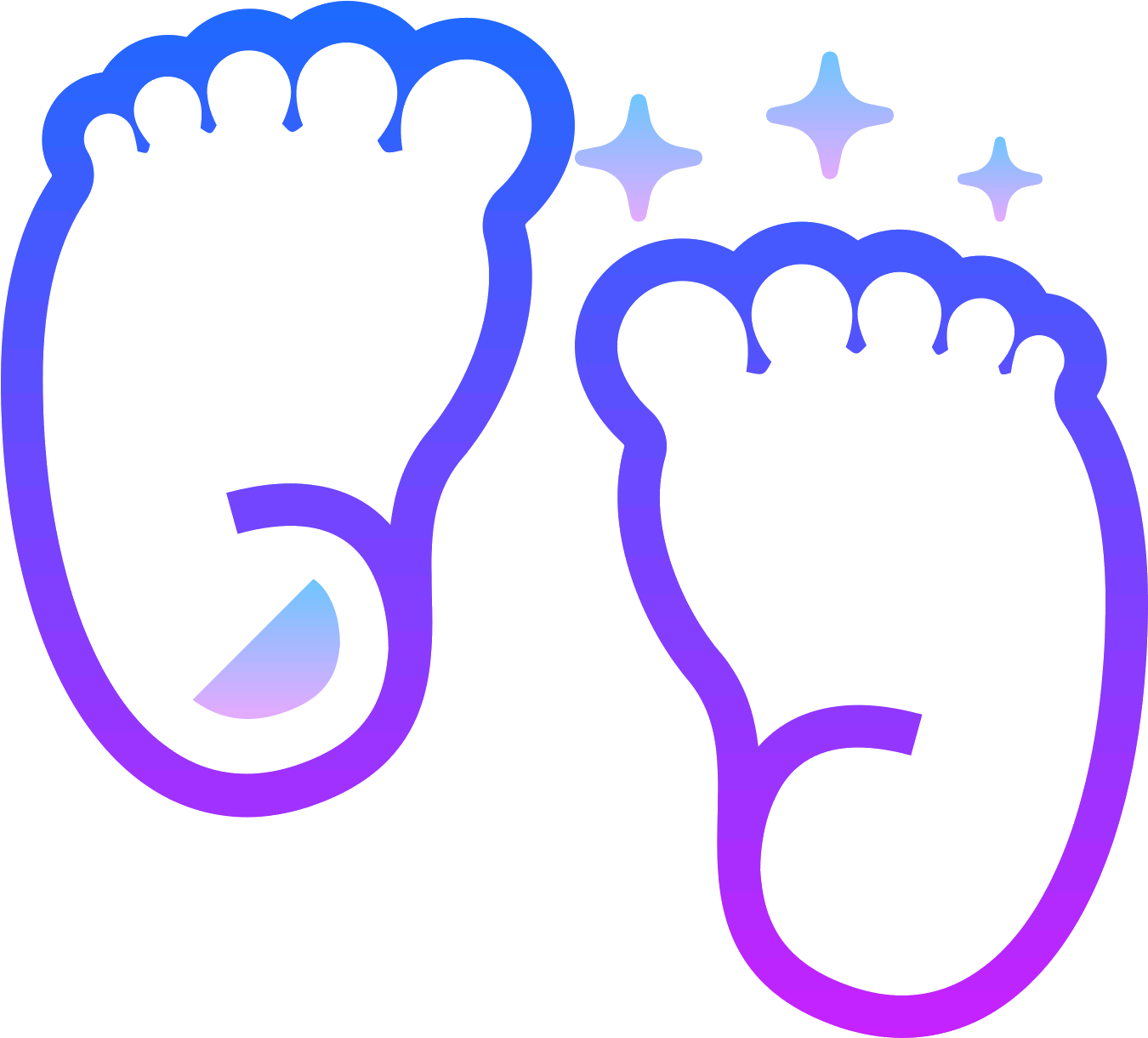 It Is The Outline Of Two Footprints - Stuffed Toy (1600x1600)