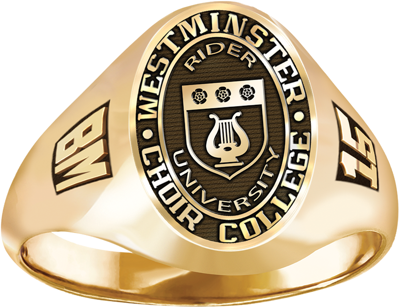 Westminster Choir College Her Rings - Titanium Ring (800x800)