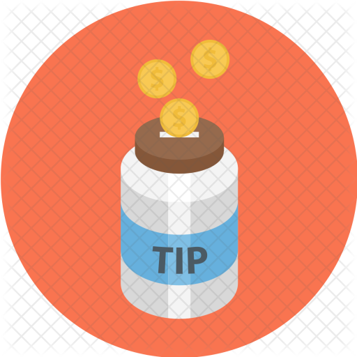 Tipping, Servent, Charge, Happy, Tip, Box Icon - Tip Icon (512x512)