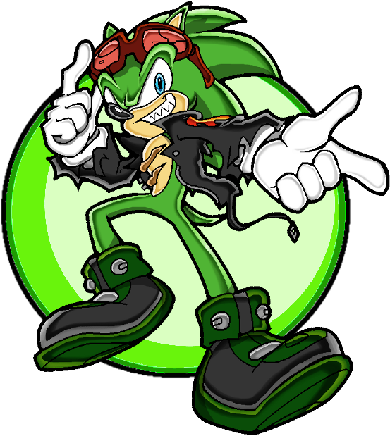 Art Fictional Character Segasonic The Hedgehog Sonic - Scourge The Hedgehog (650x650)