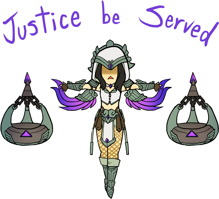 Justice Be Served By Zennore - Art (800x735)