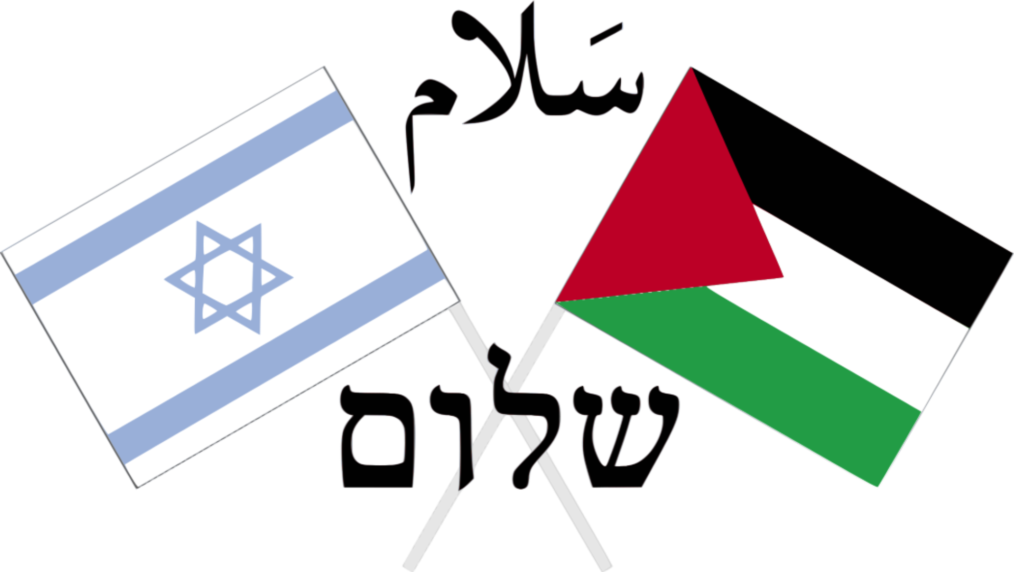 The - Israel And Palestinian Flag (1985x1120)