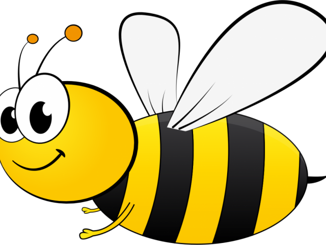 Wallpaper Clipart Bee - Cartoon Bees (640x480)