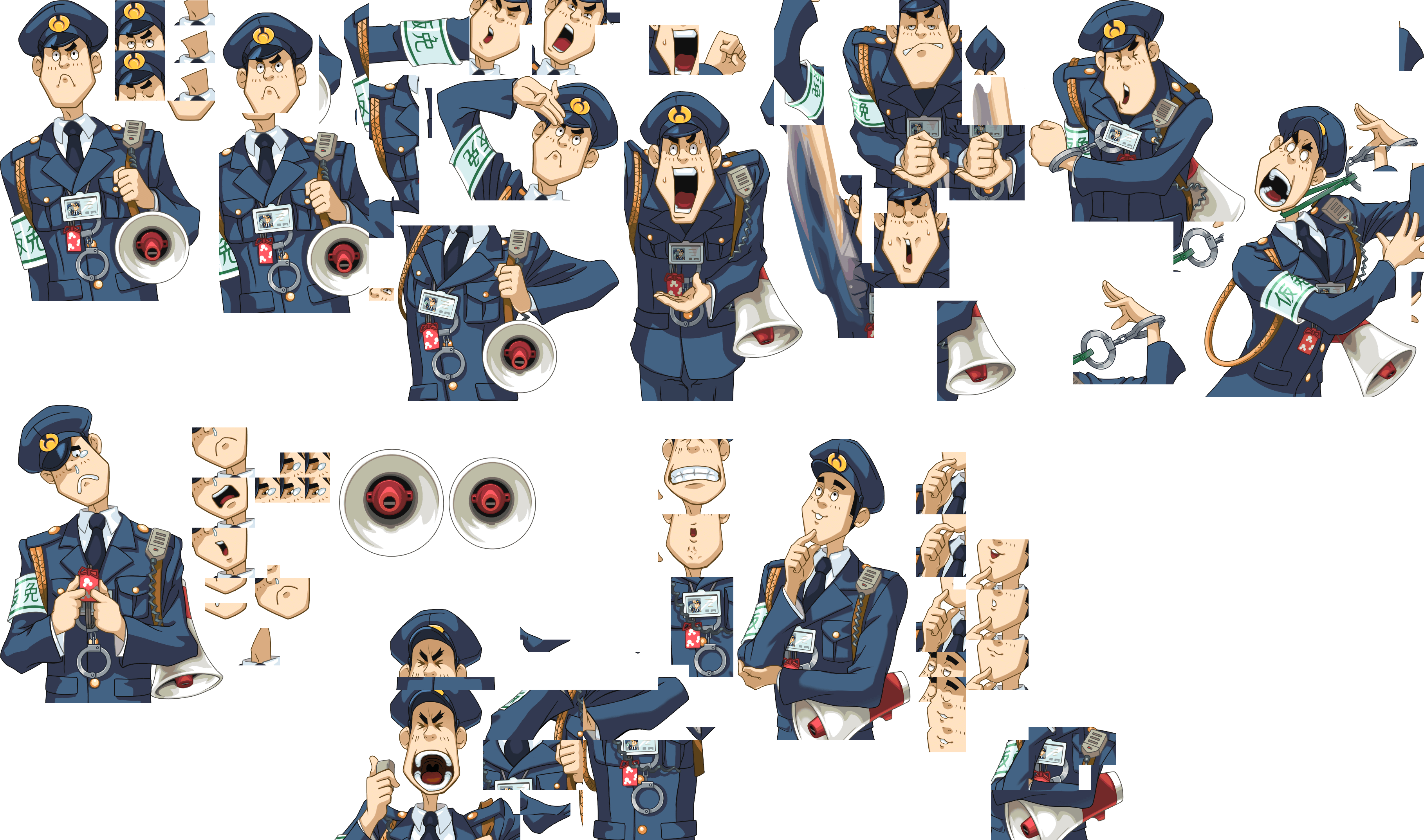 Download This Sheet - Ace Attorney (3637x2146)