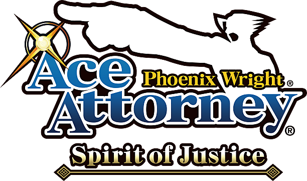 Ace Attorney - Phoenix Wright Ace Attorney Spirit Of Justice Logo (612x360)