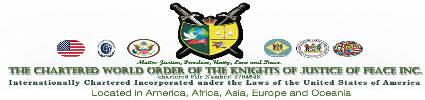 The Chartered World Order Of The Knights Of Justice - Justice Of The Peace (850x200)