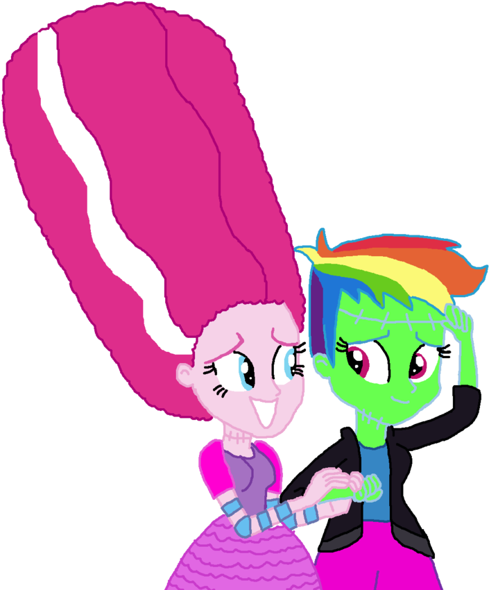 Pinkiedash Frankenstein - Cartoon (914x874)