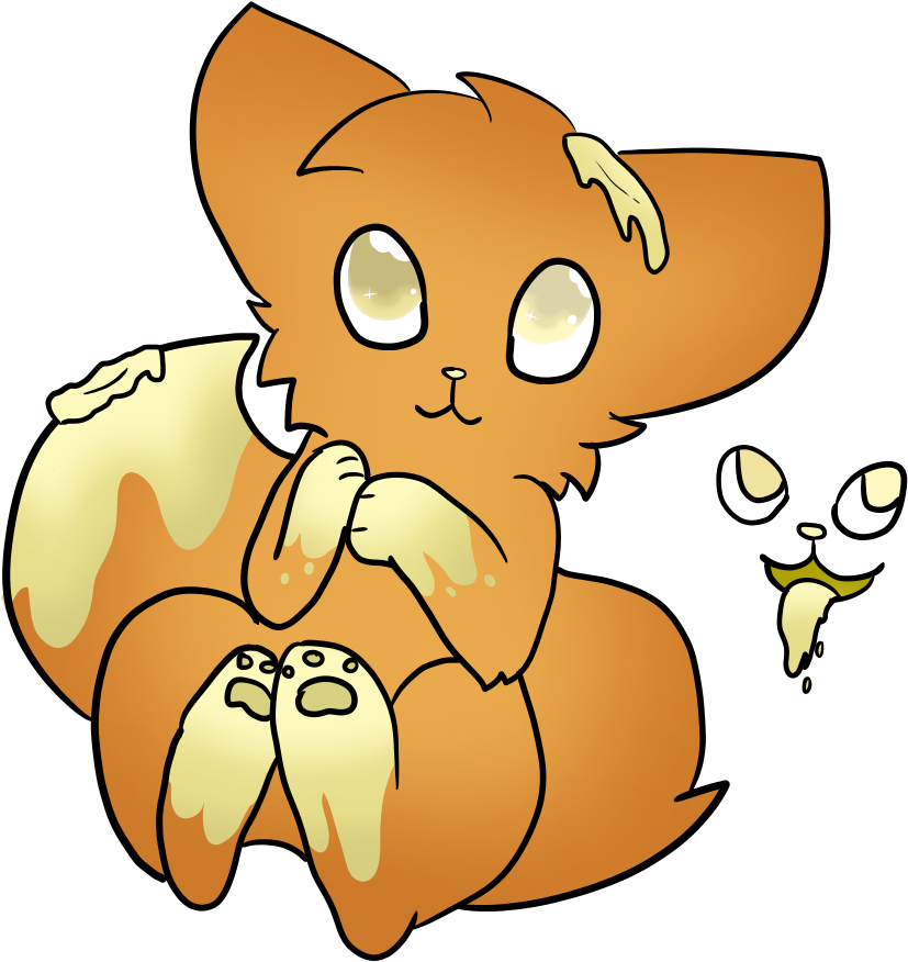Butter Toast By Lemonmarang - Cartoon (1000x1000)