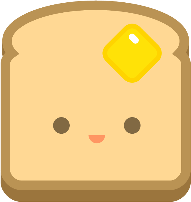 Buttered Toast - Toast (800x800)
