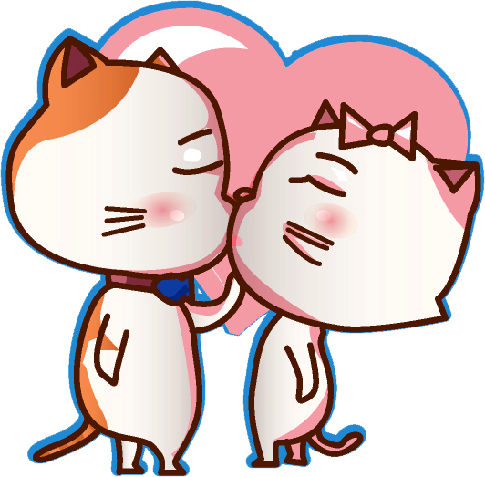 การ์ตูน คู่รัก Png (532x523)