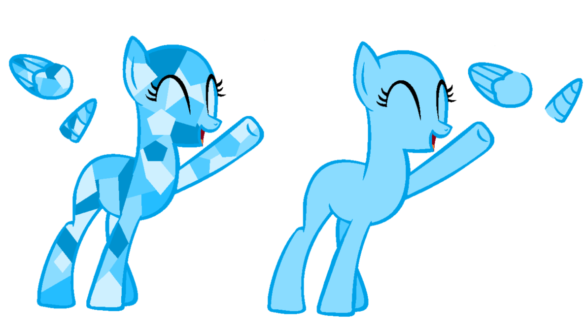 Base - Th00 - Deviantart - Net/fs71/pre/i - Mlp Base Crystal Pony (1193x670)