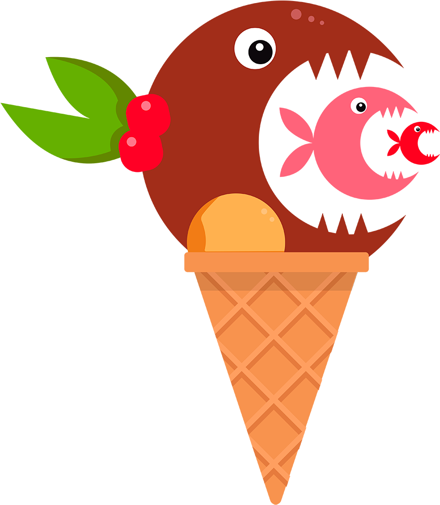 Baracchina Parco Dei Cedri - Ice Cream Cone (1000x1000)
